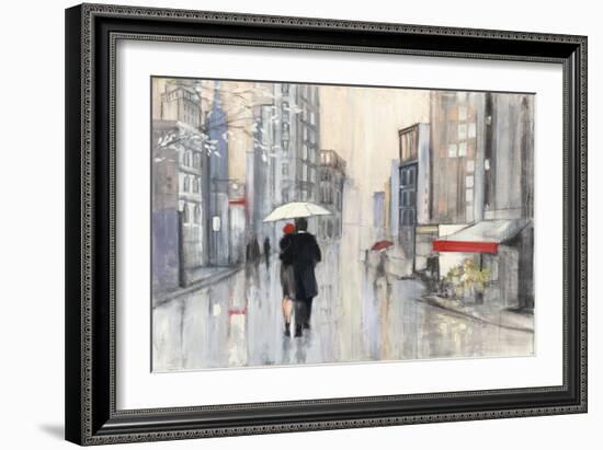 Spring Rain New York-Julia Purinton-Framed Art Print