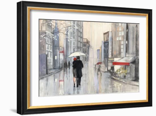 Spring Rain New York-Julia Purinton-Framed Art Print