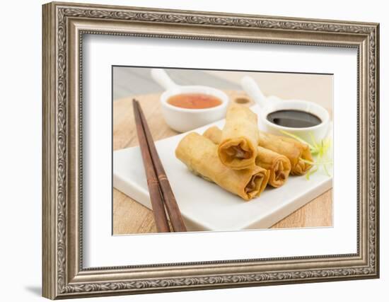 Spring Rolls-Paul_Brighton-Framed Photographic Print