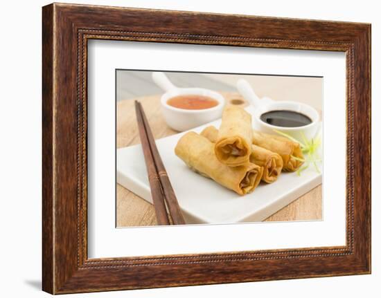 Spring Rolls-Paul_Brighton-Framed Photographic Print