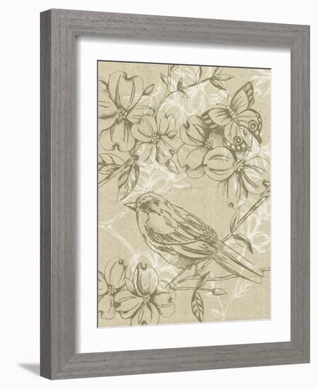 Spring's Song II-Chariklia Zarris-Framed Art Print