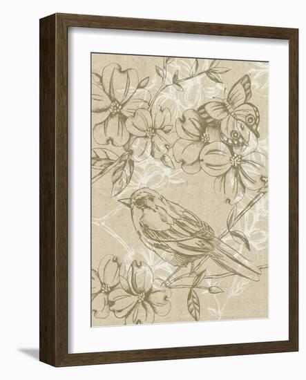 Spring's Song II-Chariklia Zarris-Framed Art Print