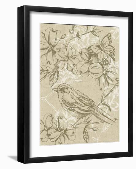 Spring's Song II-Chariklia Zarris-Framed Art Print