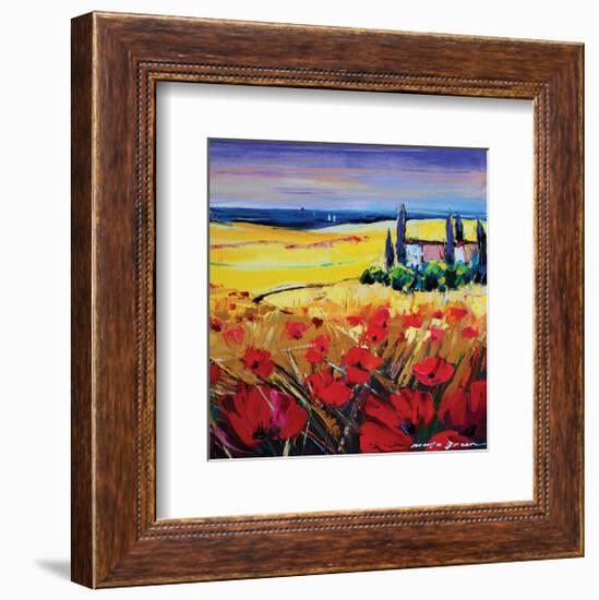 Spring Serenade-Maya Green-Framed Premium Giclee Print