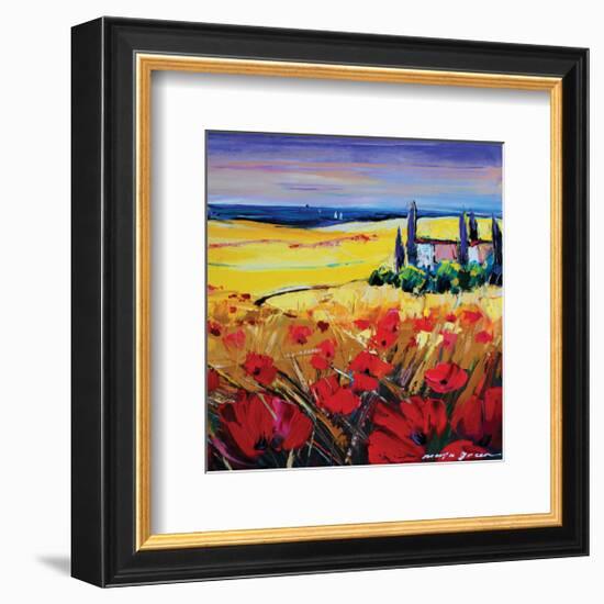 Spring Serenade-Maya Green-Framed Premium Giclee Print