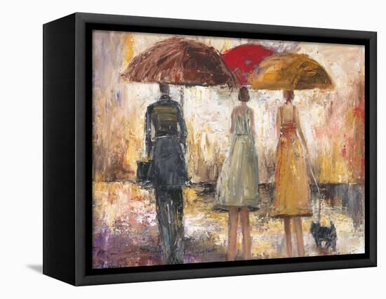 Spring Showers 1-Marc Taylor-Framed Stretched Canvas