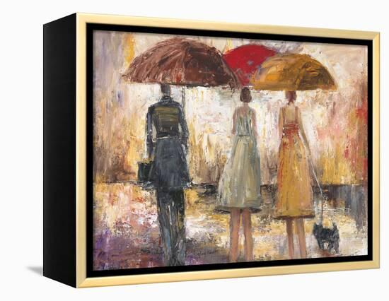 Spring Showers 1-Marc Taylor-Framed Stretched Canvas