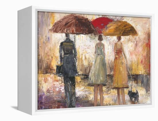 Spring Showers 1-Marc Taylor-Framed Stretched Canvas