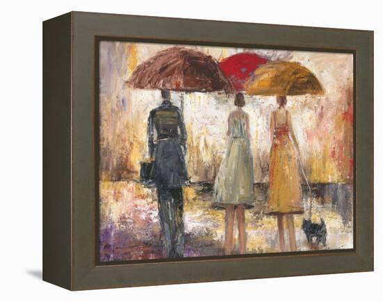 Spring Showers 1-Marc Taylor-Framed Stretched Canvas