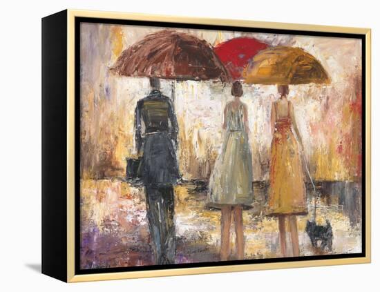 Spring Showers 1-Marc Taylor-Framed Stretched Canvas