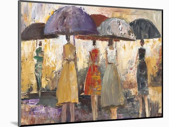 Spring Showers 2-Marc Taylor-Mounted Premium Giclee Print