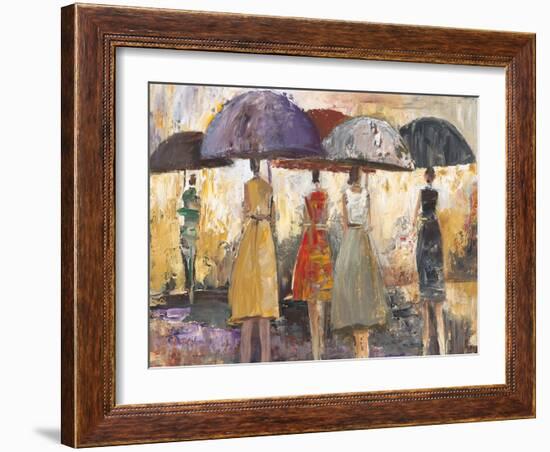 Spring Showers 2-Marc Taylor-Framed Art Print