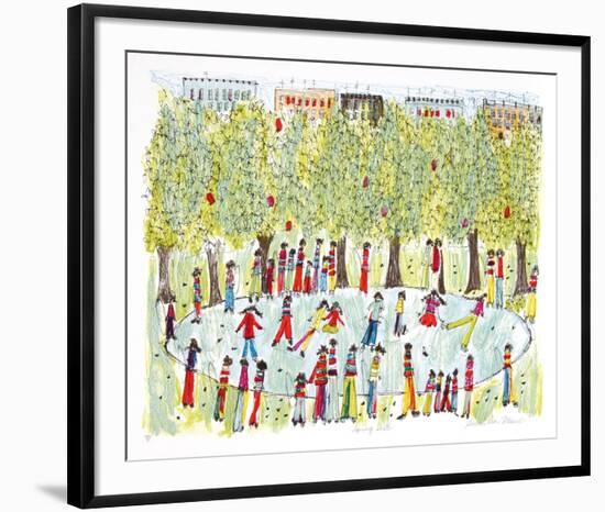 Spring Skate-Susan Pear Meisel-Framed Limited Edition