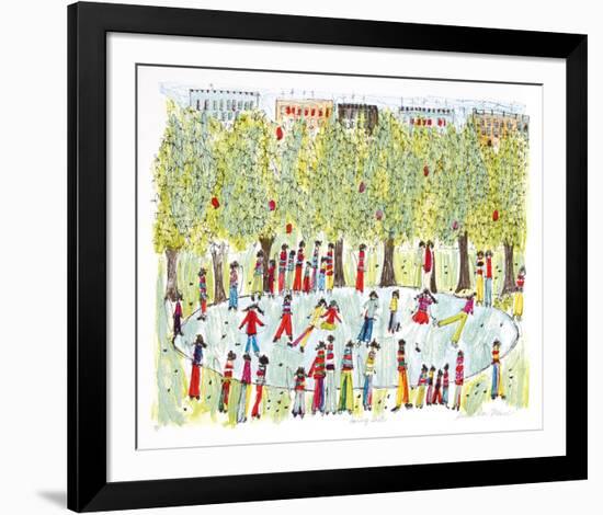 Spring Skate-Susan Pear Meisel-Framed Limited Edition