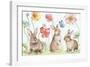Spring Softies Bunnies I-Lisa Audit-Framed Art Print