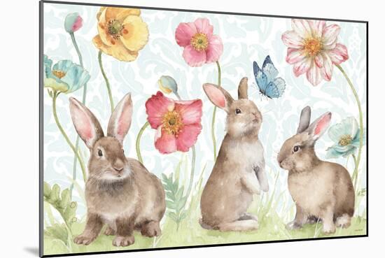 Spring Softies Bunnies I-Lisa Audit-Mounted Art Print