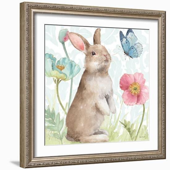 Spring Softies Bunnies II-Lisa Audit-Framed Art Print