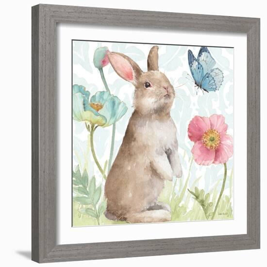 Spring Softies Bunnies II-Lisa Audit-Framed Art Print