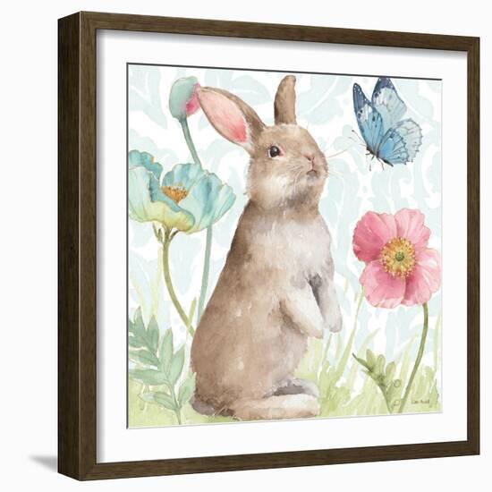 Spring Softies Bunnies II-Lisa Audit-Framed Art Print