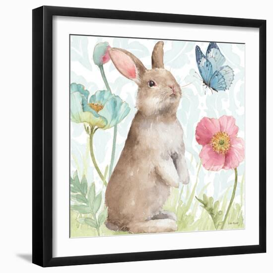 Spring Softies Bunnies II-Lisa Audit-Framed Art Print