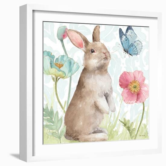 Spring Softies Bunnies II-Lisa Audit-Framed Art Print