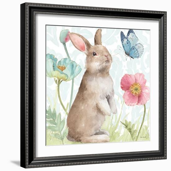 Spring Softies Bunnies II-Lisa Audit-Framed Art Print