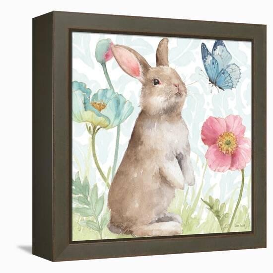 Spring Softies Bunnies II-Lisa Audit-Framed Stretched Canvas