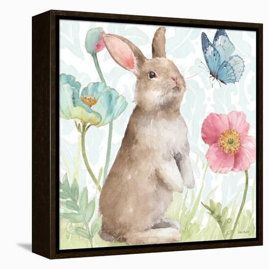 Spring Softies Bunnies II-Lisa Audit-Framed Stretched Canvas