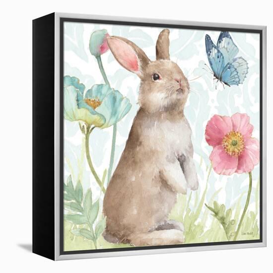 Spring Softies Bunnies II-Lisa Audit-Framed Stretched Canvas