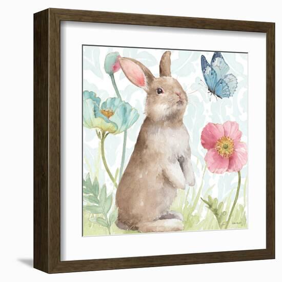 Spring Softies Bunnies II-Lisa Audit-Framed Art Print