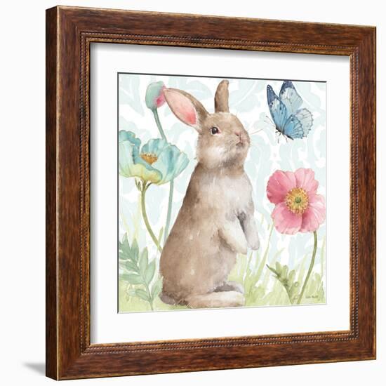 Spring Softies Bunnies II-Lisa Audit-Framed Art Print