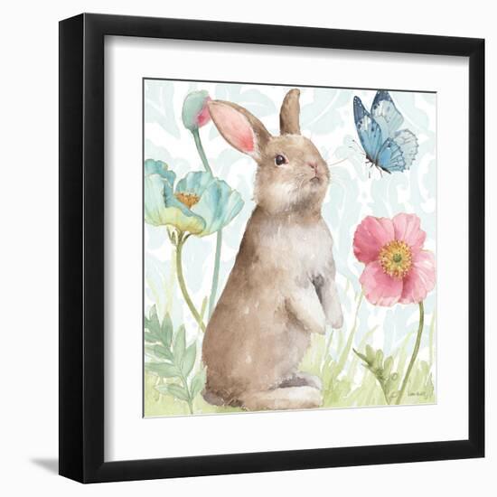 Spring Softies Bunnies II-Lisa Audit-Framed Art Print