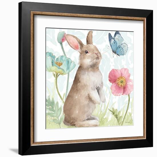 Spring Softies Bunnies II-Lisa Audit-Framed Art Print