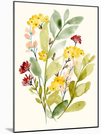 Spring Sprigs II-Jennifer Goldberger-Mounted Art Print