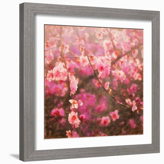 Spring Sprung; 2018, Mixed media)-Helen White-Framed Giclee Print