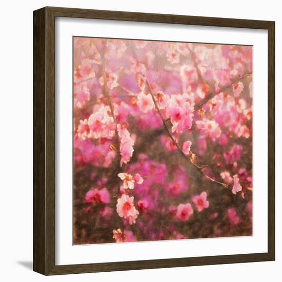 Spring Sprung; 2018, Mixed media)-Helen White-Framed Giclee Print