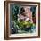 "Spring Storm Blowing In", April 26, 1952-John Falter-Framed Giclee Print