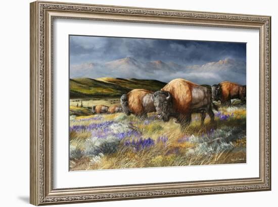 Spring Storm's Passing-Trevor V. Swanson-Framed Giclee Print