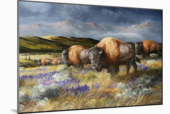 Spring Storm's Passing-Trevor V. Swanson-Mounted Giclee Print