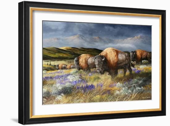 Spring Storm's Passing-Trevor V. Swanson-Framed Giclee Print