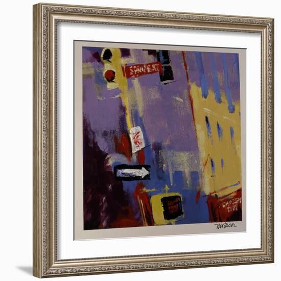 Spring Street Signs-Patti Mollica-Framed Giclee Print