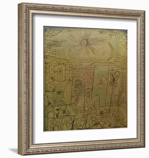 Spring-Sun-Paul Klee-Framed Giclee Print