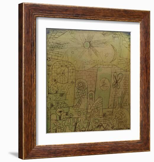 Spring-Sun-Paul Klee-Framed Giclee Print