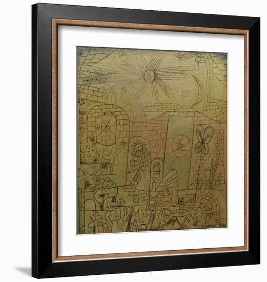 Spring-Sun-Paul Klee-Framed Giclee Print