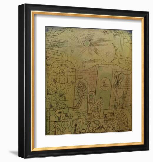 Spring-Sun-Paul Klee-Framed Giclee Print