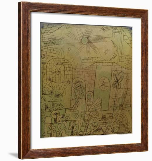 Spring-Sun-Paul Klee-Framed Giclee Print
