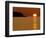 Spring Sunrise Silhouettes Edwards Island and Reflects Light on Lake Superior-Mark Carlson-Framed Photographic Print