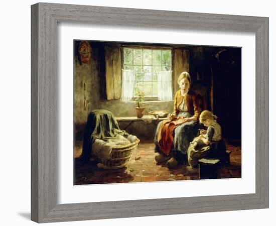 Spring Sunshine, 1913-Evert Pieters-Framed Giclee Print