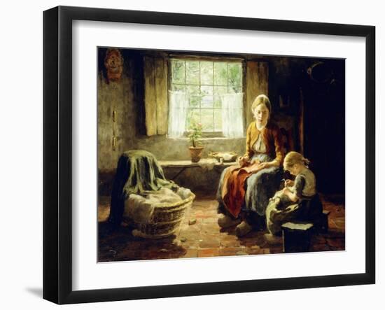 Spring Sunshine, 1913-Evert Pieters-Framed Giclee Print