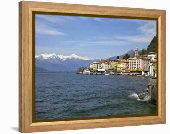 Spring Sunshine in Bellagio, Lake Como, Lombardy, Italian Lakes, Italy, Europe-Peter Barritt-Framed Premier Image Canvas